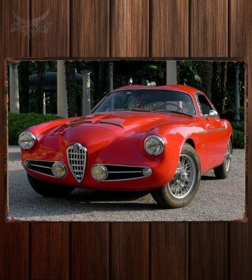 Металлическая табличка Alfa Romeo 1900 SSZ (1484)